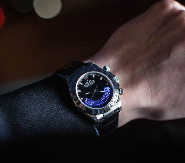 Rolex Daytona Chronolight дизайн Titan Black для шейха Халіфа бін Зайєд аль-Нахайяна